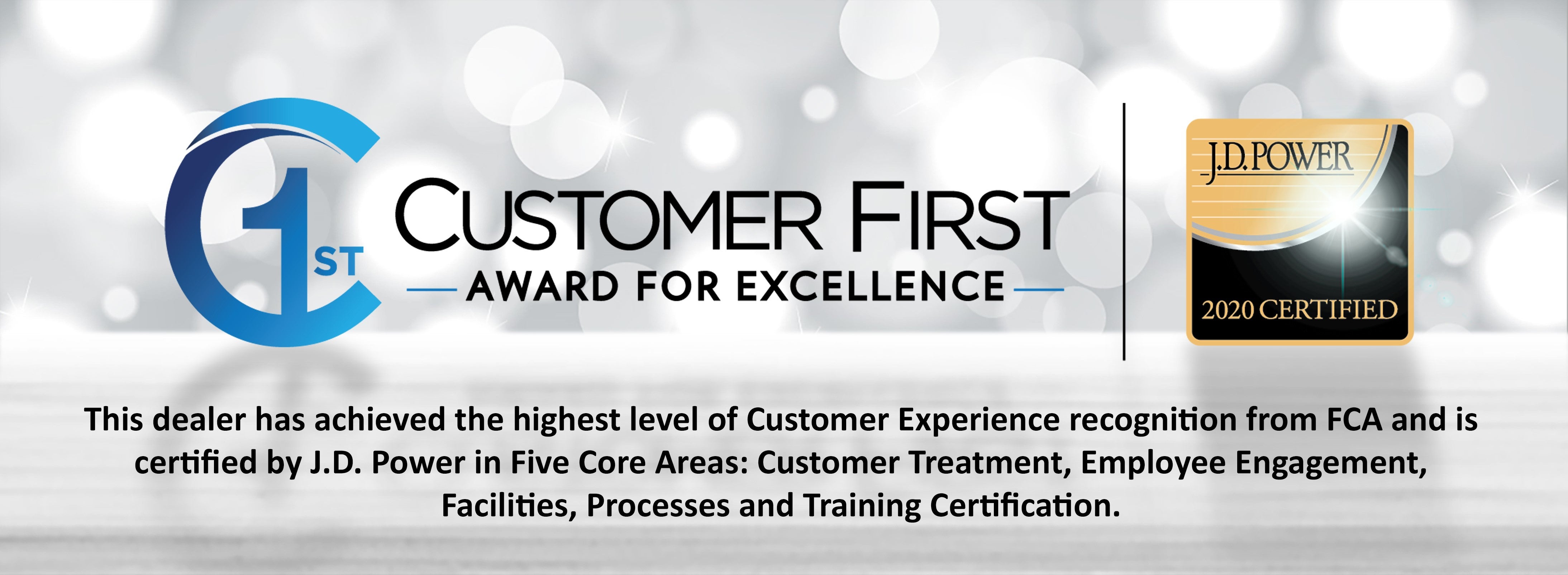 Customer First Award for Excellence for 2019 at Bayou Chrysler Dodge Jeep Ram in LaPlace, LA