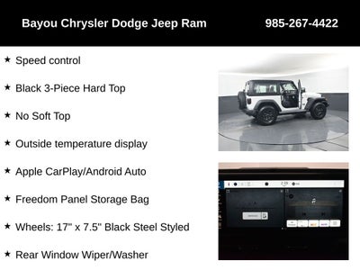2026 Jeep Wrangler WRANGLER 2-DOOR SPORT