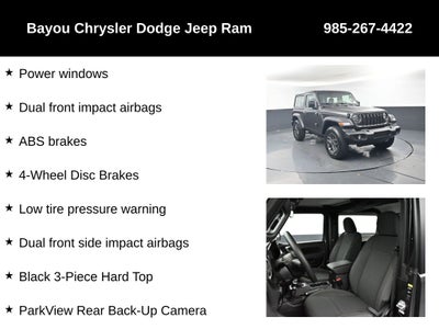 2026 Jeep Wrangler WRANGLER 2-DOOR SPORT