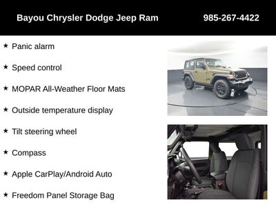 2026 Jeep Wrangler WRANGLER 2-DOOR SPORT