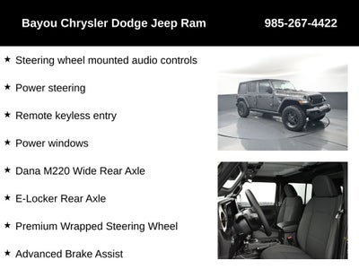 2026 Jeep Wrangler WRANGLER 4-DOOR WILLYS