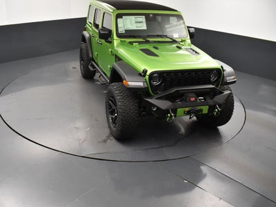 2025 Jeep Wrangler WRANGLER 4-DOOR WILLYS SCA Black Widow