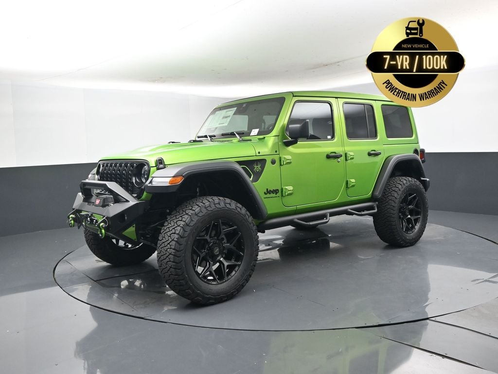 2025 Jeep Wrangler WRANGLER 4-DOOR WILLYS SCA Black Widow