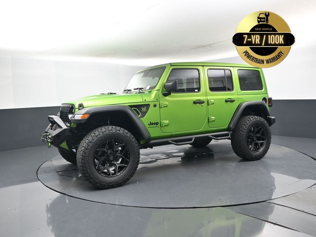 2025 Jeep Wrangler WRANGLER 4-DOOR WILLYS SCA Black Widow