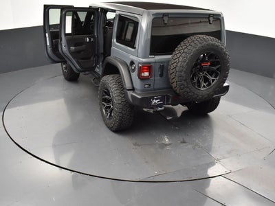 2025 Jeep Wrangler WRANGLER 4-DOOR WILLYS SCA Black Widow