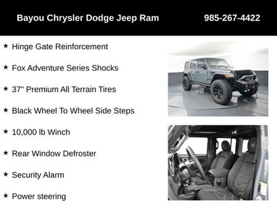 2025 Jeep Wrangler WRANGLER 4-DOOR WILLYS SCA Black Widow