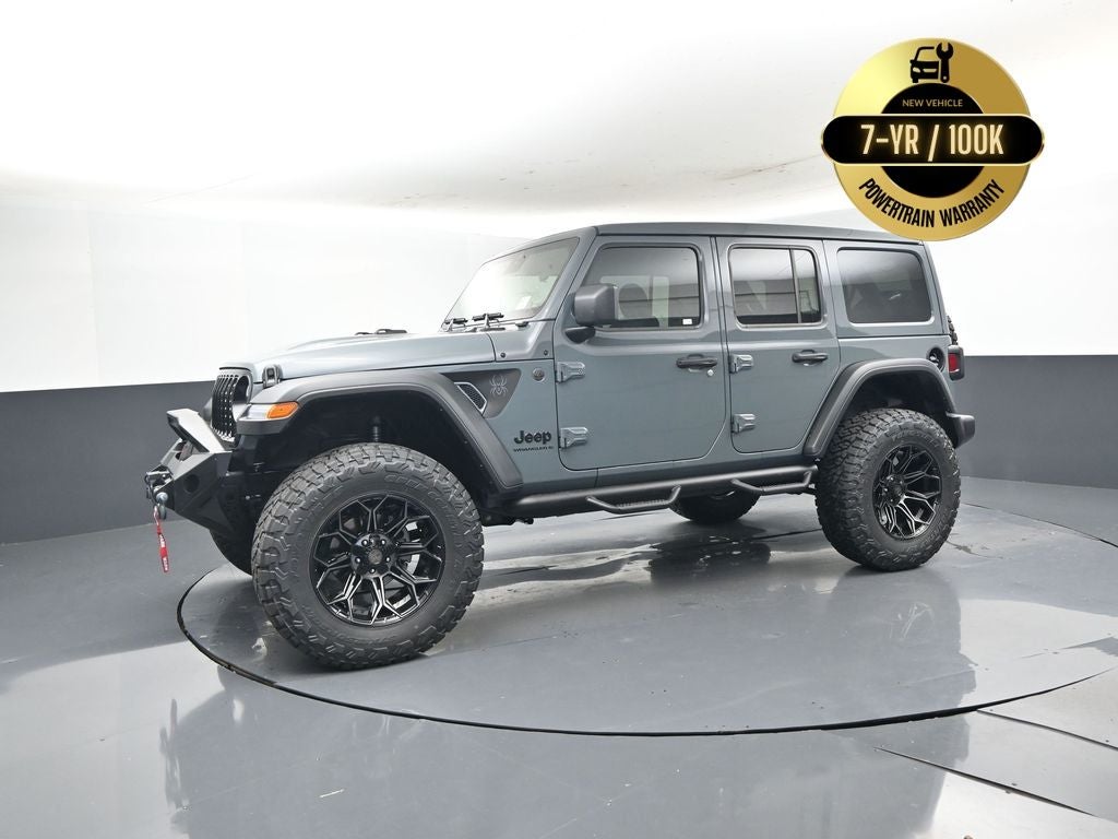 2025 Jeep Wrangler WRANGLER 4-DOOR WILLYS SCA Black Widow