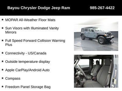 2026 Jeep Wrangler WRANGLER 4-DOOR SPORT S