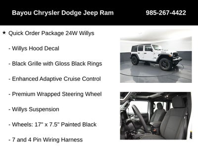 2026 Jeep Wrangler WRANGLER 4-DOOR WILLYS