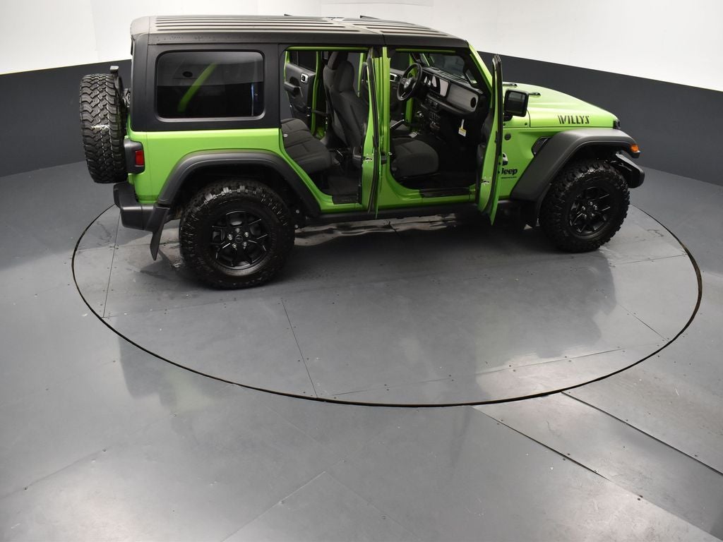 2025 Jeep Wrangler 4-Door Willys 4x4
