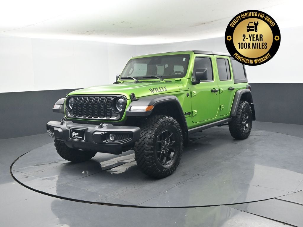 2025 Jeep Wrangler 4-Door Willys 4x4