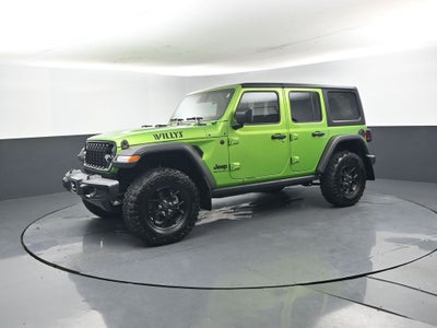 2025 Jeep Wrangler 4-Door Willys 4x4