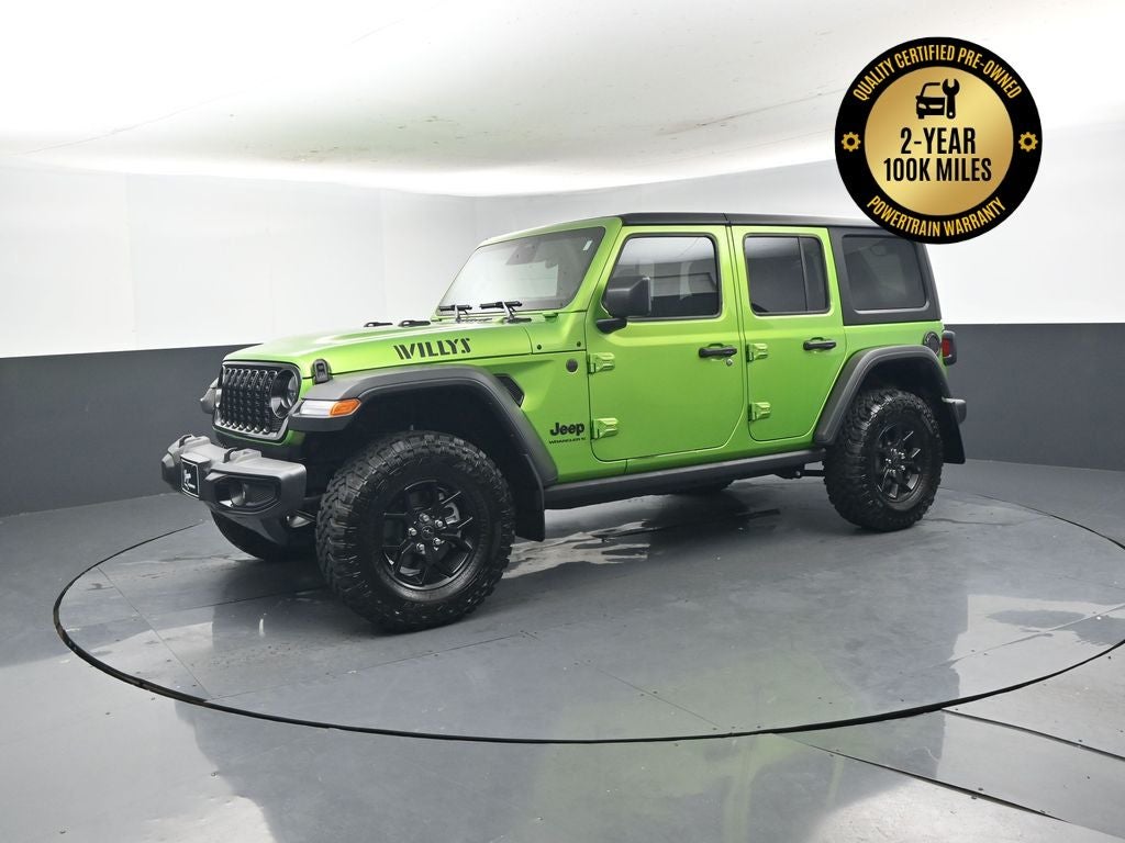 2025 Jeep Wrangler 4-Door Willys 4x4