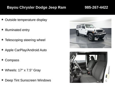 2026 Jeep Wrangler WRANGLER 4-DOOR SPORT S