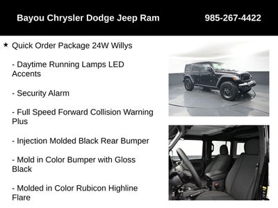 2026 Jeep Wrangler WRANGLER 4-DOOR WILLYS