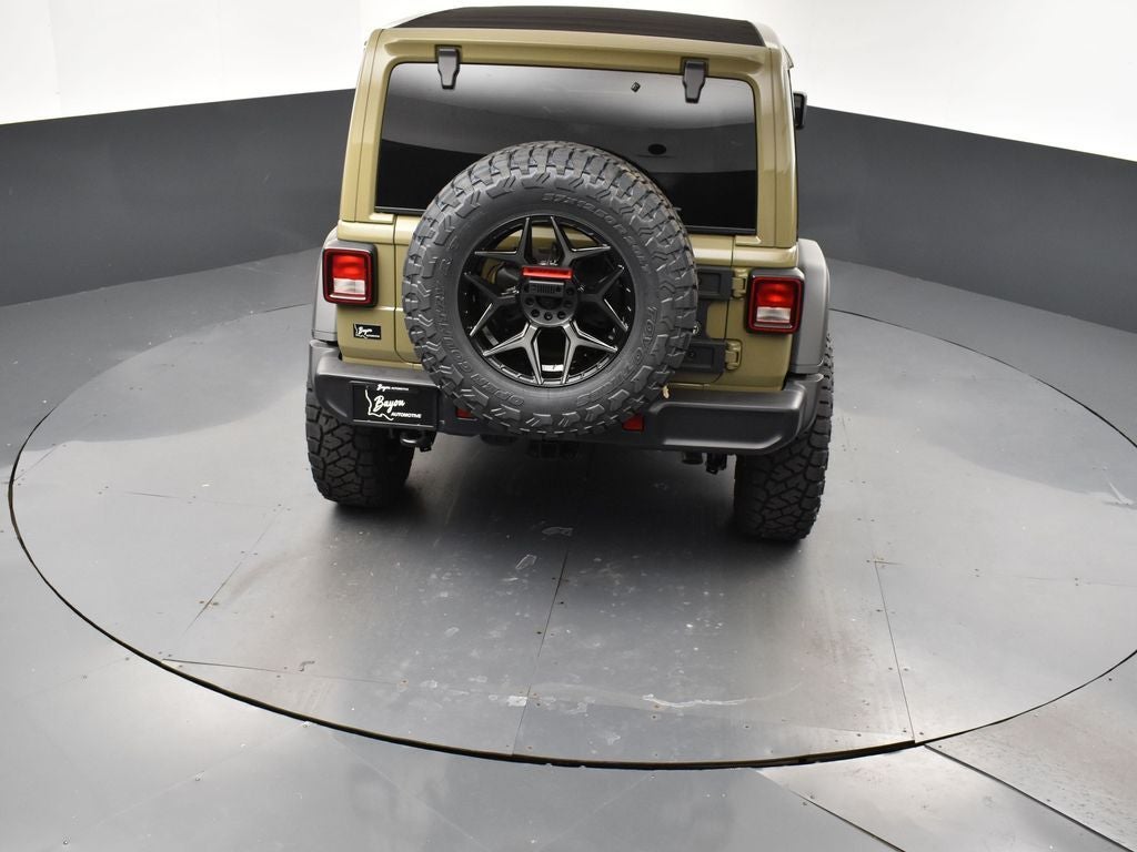 2025 Jeep Wrangler WRANGLER 4-DOOR WILLYS SCA Black Widow