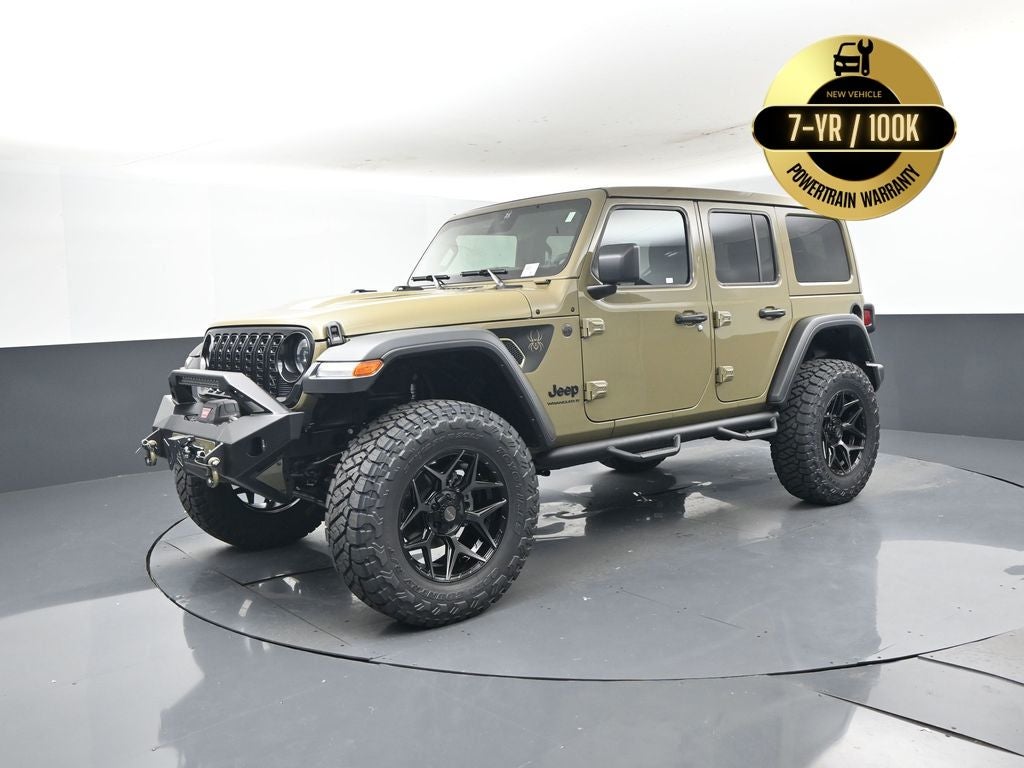 2025 Jeep Wrangler WRANGLER 4-DOOR WILLYS SCA Black Widow