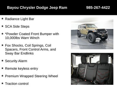 2025 Jeep Wrangler WRANGLER 4-DOOR WILLYS SCA Black Widow