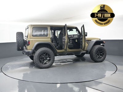 2025 Jeep Wrangler WRANGLER 4-DOOR WILLYS SCA Black Widow
