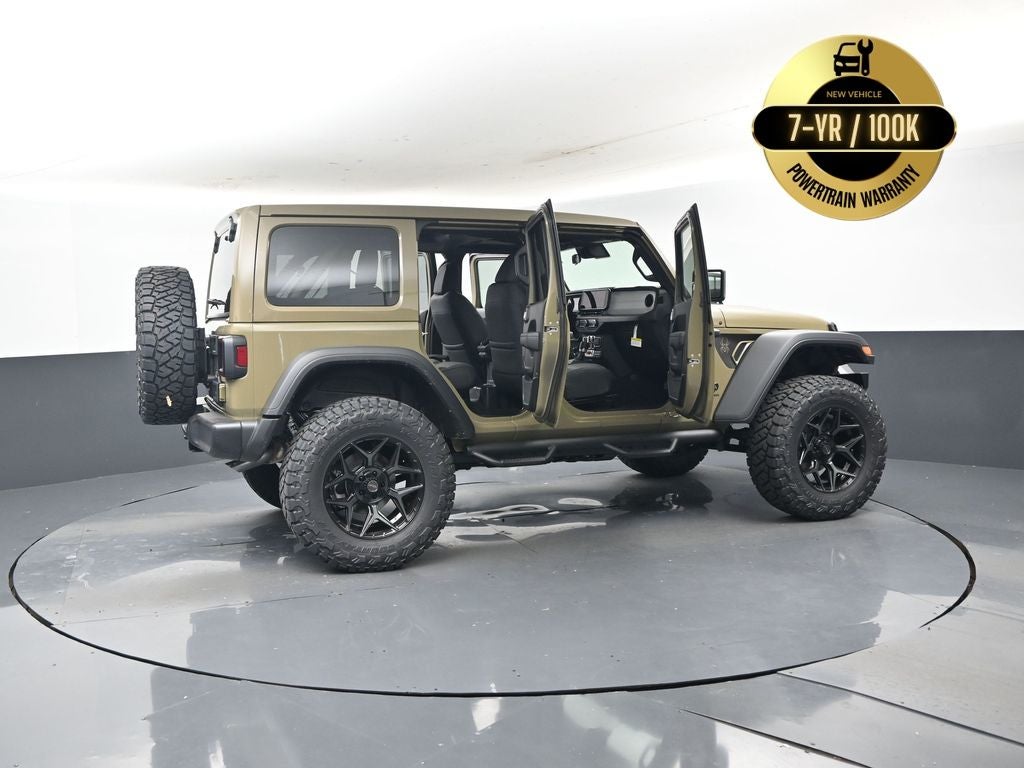 2025 Jeep Wrangler WRANGLER 4-DOOR WILLYS SCA Black Widow