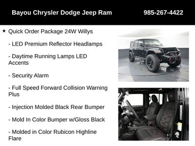 2025 Jeep Wrangler WRANGLER SCA Black Widow