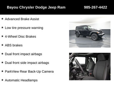 2026 Jeep Wrangler WRANGLER 4-DOOR SPORT S