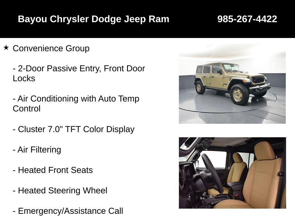 2026 Jeep Wrangler WRANGLER 4-DOOR WILLYS '41