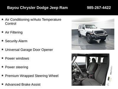 2026 Jeep Wrangler WRANGLER 4-DOOR SPORT S