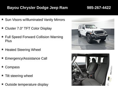 2026 Jeep Wrangler WRANGLER 4-DOOR SPORT S