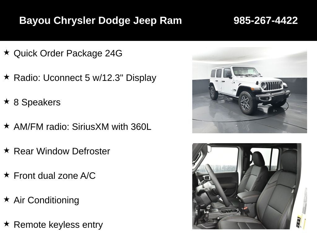 2026 Jeep Wrangler WRANGLER 4-DOOR SAHARA