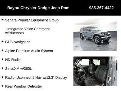 2026 Jeep Wrangler WRANGLER 4-DOOR SAHARA