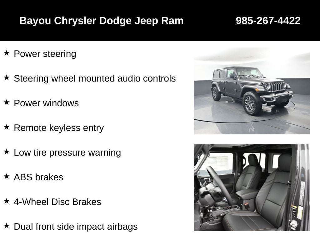 2026 Jeep Wrangler WRANGLER 4-DOOR SAHARA