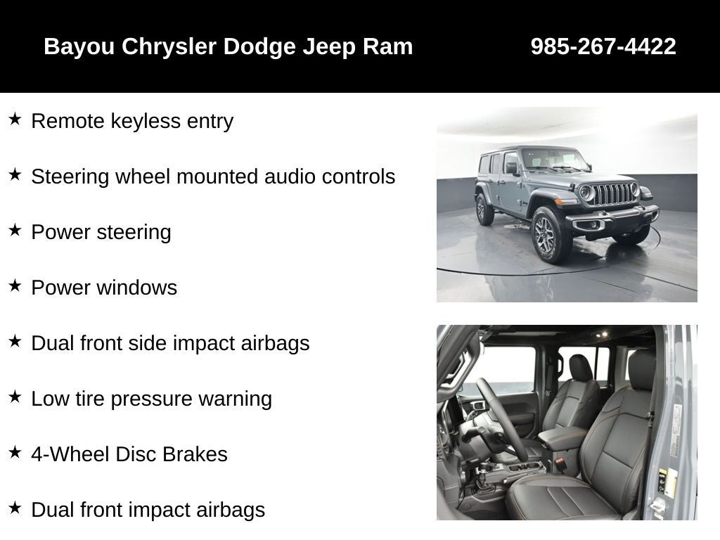 2026 Jeep Wrangler WRANGLER 4-DOOR SAHARA