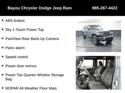 2026 Jeep Wrangler WRANGLER 4-DOOR SAHARA