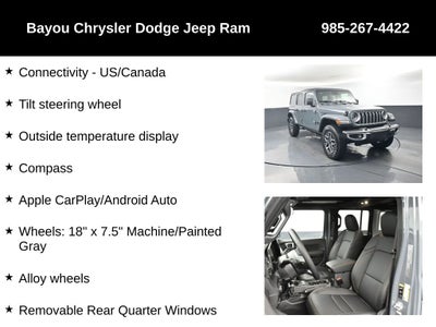 2026 Jeep Wrangler WRANGLER 4-DOOR SAHARA