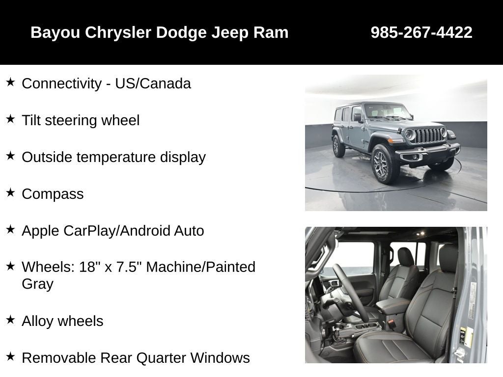 2026 Jeep Wrangler WRANGLER 4-DOOR SAHARA