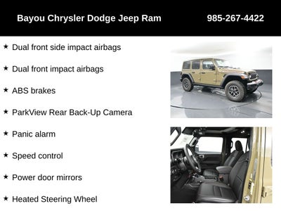 2025 Jeep Wrangler WRANGLER 4-DOOR RUBICON