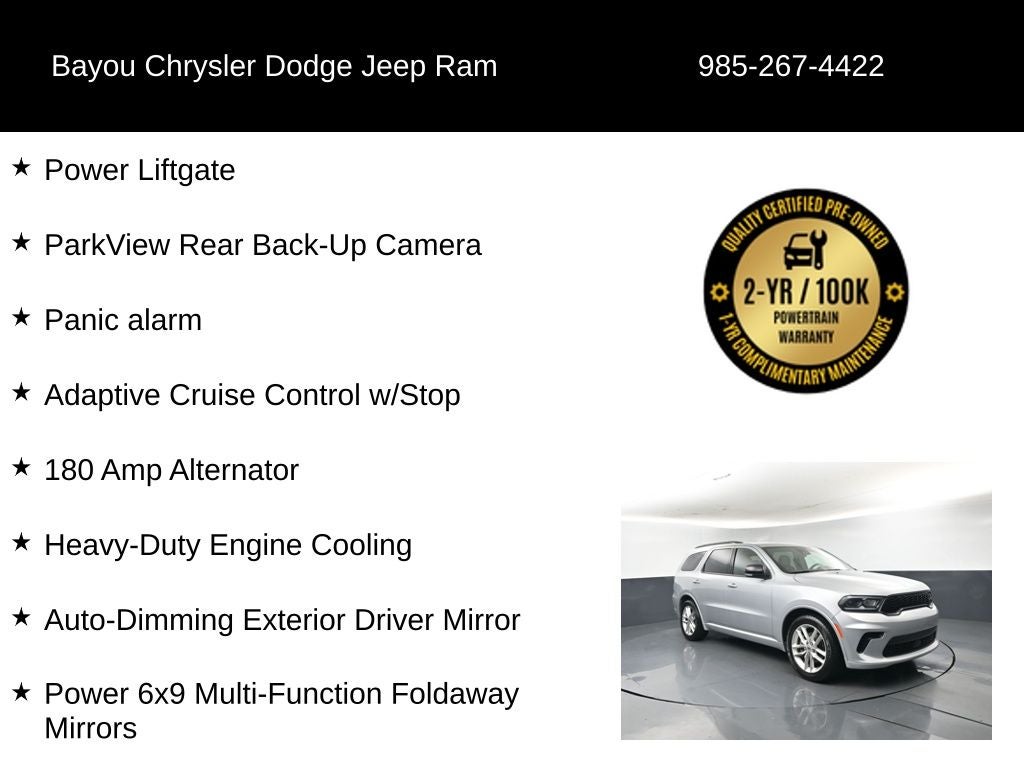 2024 Dodge Durango GT Plus RWD