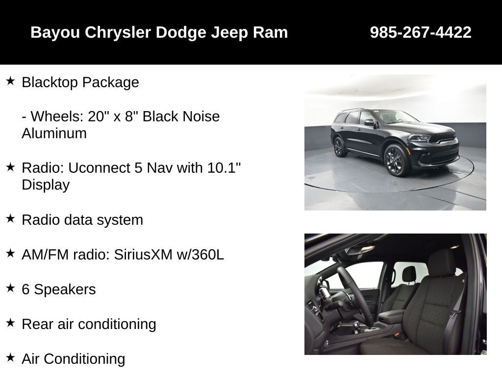 2026 Dodge Durango DURANGO GT RWD