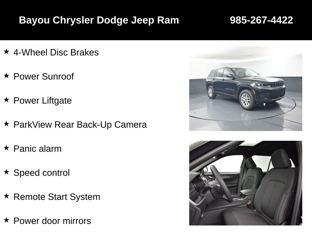 2026 Jeep Grand Cherokee GRAND CHEROKEE LAREDO X 4X2