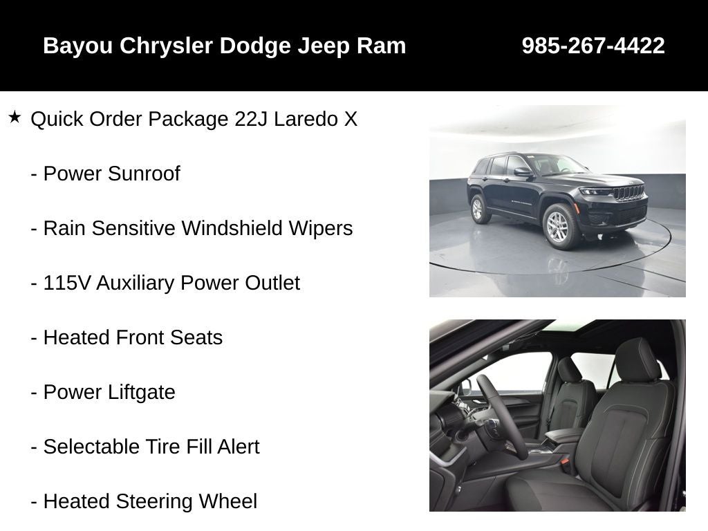 2026 Jeep Grand Cherokee GRAND CHEROKEE LAREDO X 4X2