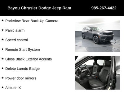 2025 Jeep Grand Cherokee GRAND CHEROKEE ALTITUDE X 4X2