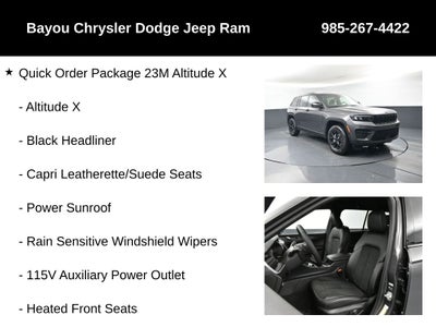 2025 Jeep Grand Cherokee GRAND CHEROKEE ALTITUDE X 4X2