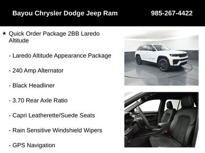 2026 Jeep Grand Cherokee GRAND CHEROKEE LAREDO ALTITUDE 4X2