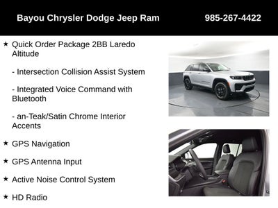 2026 Jeep Grand Cherokee GRAND CHEROKEE LAREDO ALTITUDE 4X2