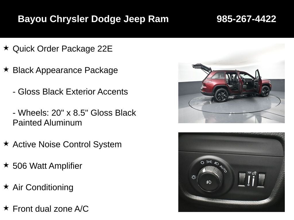 2025 Jeep Grand Cherokee GRAND CHEROKEE LIMITED 4X2