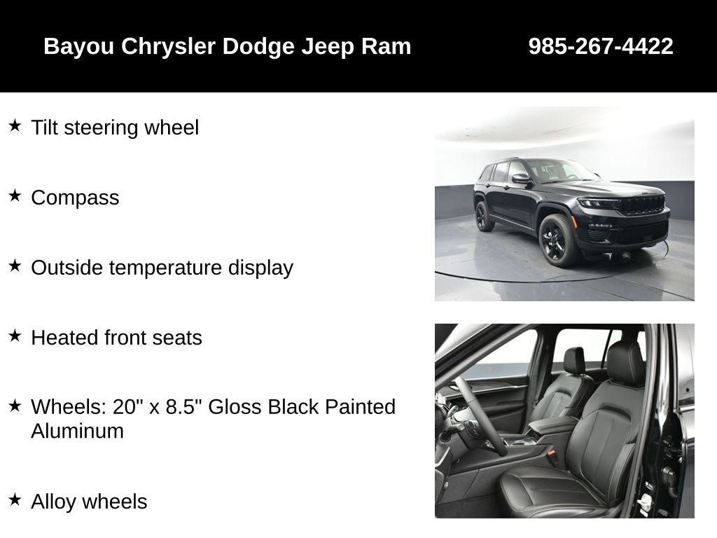 2025 Jeep Grand Cherokee GRAND CHEROKEE LIMITED 4X2