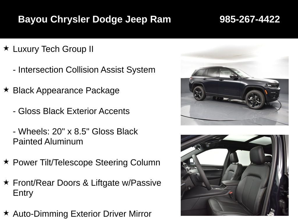 2024 Jeep Grand Cherokee GRAND CHEROKEE LIMITED 4X4