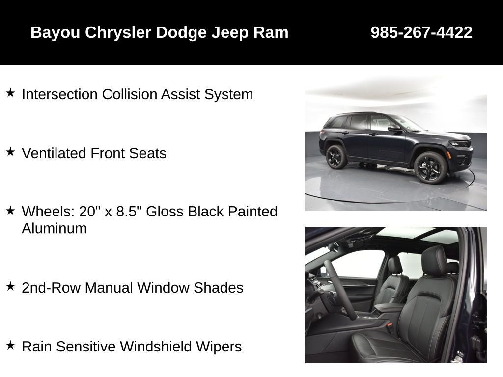 2024 Jeep Grand Cherokee GRAND CHEROKEE LIMITED 4X4