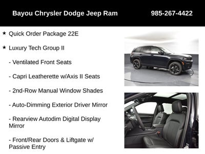 2024 Jeep Grand Cherokee GRAND CHEROKEE LIMITED 4X4